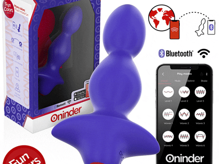 ONINDER CUTE - LOVE BUTT VIBRATING ANAL PLUG DILATOR - FREE WORLDWIDE APP