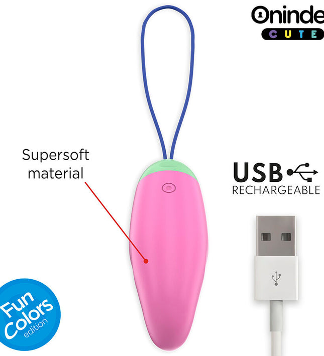 ONINDER CUTE - LOVE PLEASURE VIBRO-ROTATING EGG 360 SILICONE - FREE WORLDWIDE APP