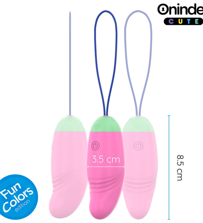 ONINDER CUTE - LOVE PLEASURE VIBRO-ROTATING EGG 360 SILICONE - FREE WORLDWIDE APP