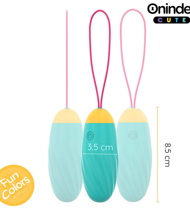 ONINDER CUTE - LOVE PLEASURE VIBRO-ROTATING SILICONE GEM EGG - FREE WORLDWIDE APP