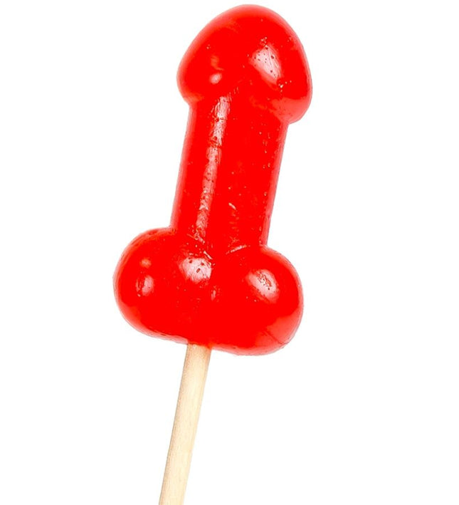 SECRETPLAY - CHERRY CANDY PENIS LOLLIPOP WITH SPICY HEAT EFFECT
