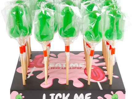 SECRETPLAY - MINT CANDY PENIS LOLLIPOP DISPLAY WITH COLD EFFECT (40 UNITS)