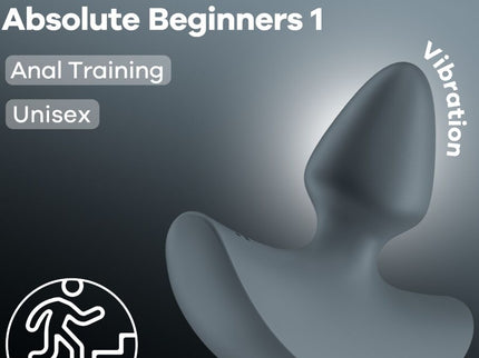 SATISFYER - ABSOLUTE BEGINNERS 1 PLUG ANAL VIBRATOR