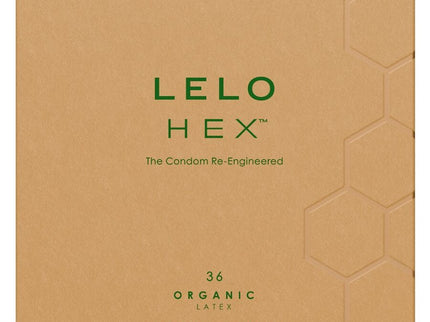 LELO - HEX ORGANIC CONDOM BOX 36 UNITS