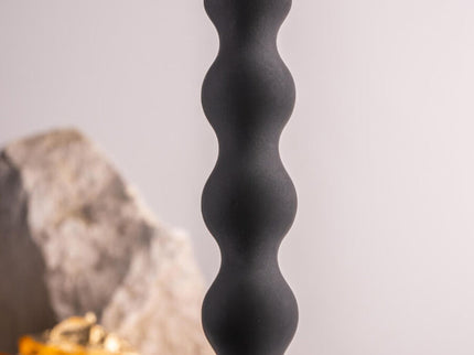 ROCKS- OFF - PETITE SENSATIONS PEARLS ANAL PLUG VIBRATOR BLACK