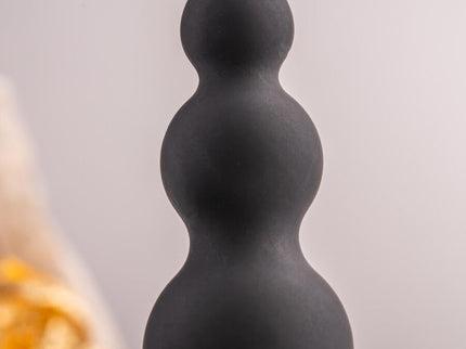 ROCKS- OFF - PETITE SENSATIONS BUBBLES ANAL PLUG VIBRATOR BLACK