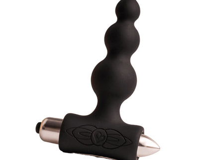 ROCKS- OFF - PETITE SENSATIONS BUBBLES ANAL PLUG VIBRATOR BLACK
