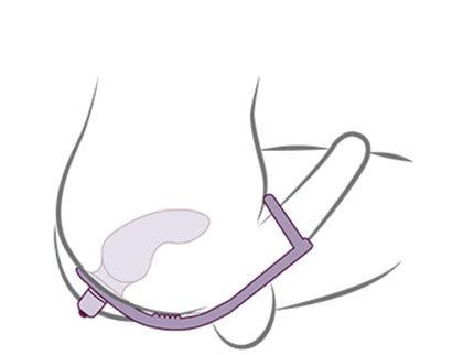 ROCKS-OFF - RO-ZEN RRO ANAL PLUG WITH VIBRATING PENIS RING BLACK