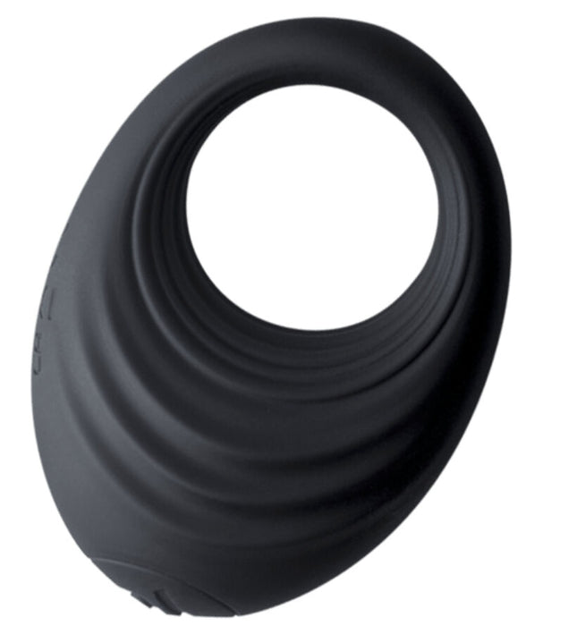 ROCKS-OFF - SPIRE BLACK VIBRATING PENIS RING
