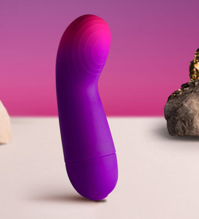 ROCKS- OFF - GLOW GIRL VIBE DISCREET PURPLE G-SPOT VIBRATOR