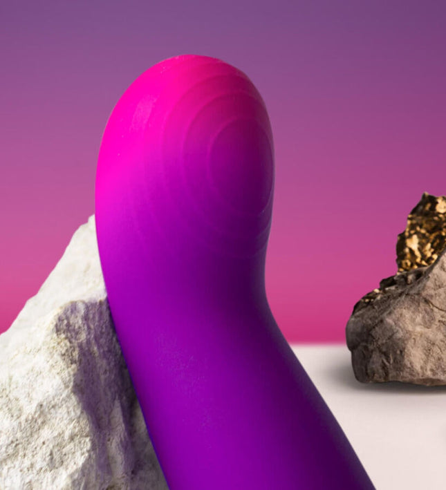 ROCKS- OFF - GLOW GIRL VIBE DISCREET PURPLE G-SPOT VIBRATOR