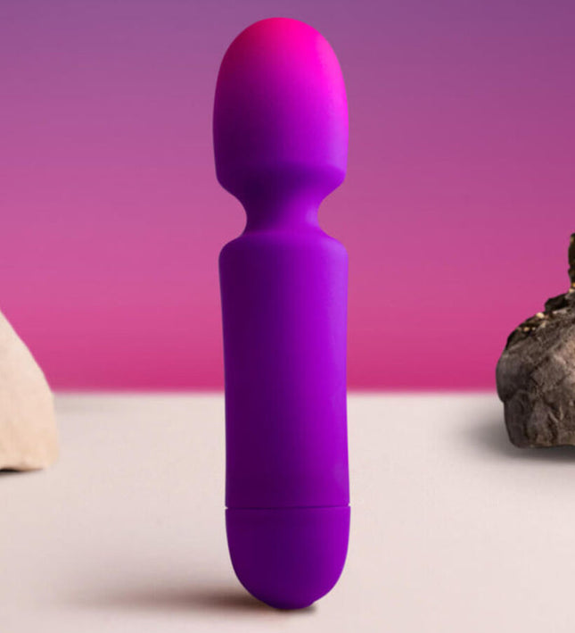 ROCKS- OFF - GLO- GIRL VIBRATOR WAND MINI PURPLE