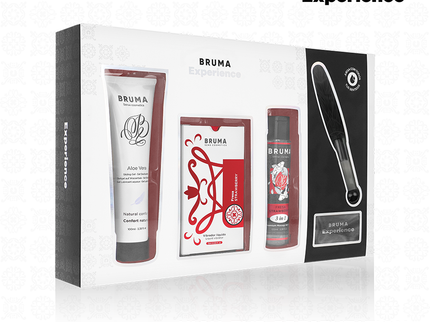 BRUMA XPERIENCE - SWEET STRAWBERRY VIBRO-ORGASMIC TEMPTATION KIT