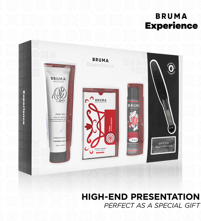 BRUMA XPERIENCE - SWEET STRAWBERRY VIBRO-ORGASMIC TEMPTATION KIT