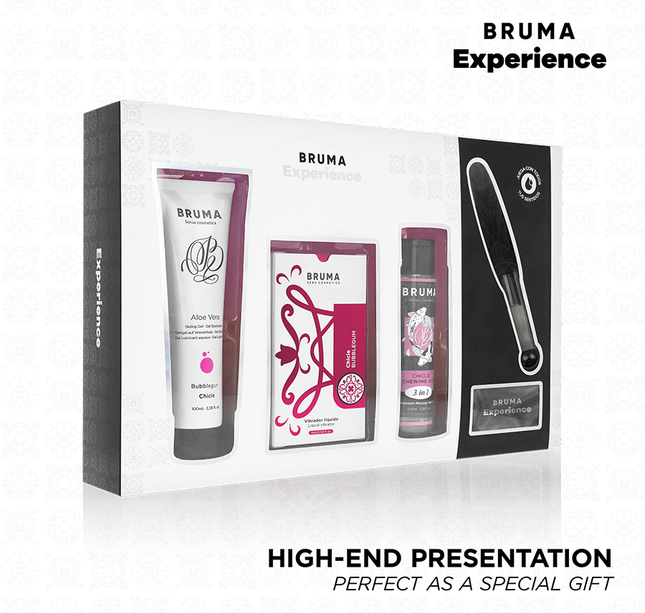 BRUMA XPERIENCE - VIBRO-ORGASMIC SWEET GUM TEMPTATION KIT