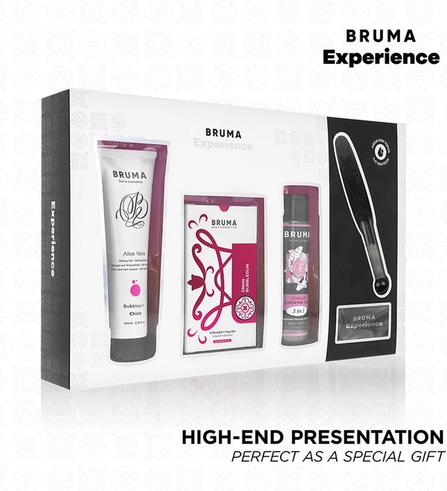 BRUMA XPERIENCE - VIBRO-ORGASMIC SWEET GUM TEMPTATION KIT