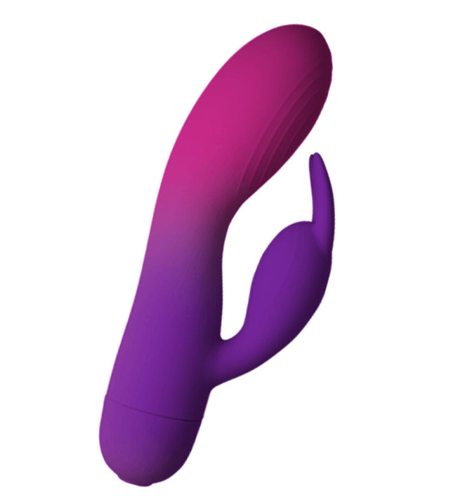 ROCKS- OFF - GLO- GIRL PURPLE RABBIT VIBRATOR