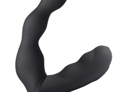 ROCKS-OFF - BLACK PROSTATE AND ANAL VIBRATOR ADAPTER