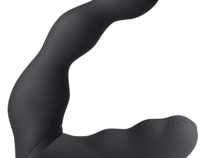 ROCKS-OFF - BLACK PROSTATE AND ANAL VIBRATOR ADAPTER