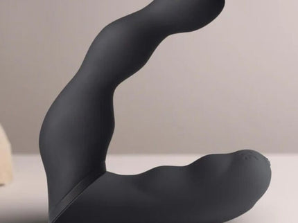 ROCKS-OFF - BLACK PROSTATE AND ANAL VIBRATOR ADAPTER
