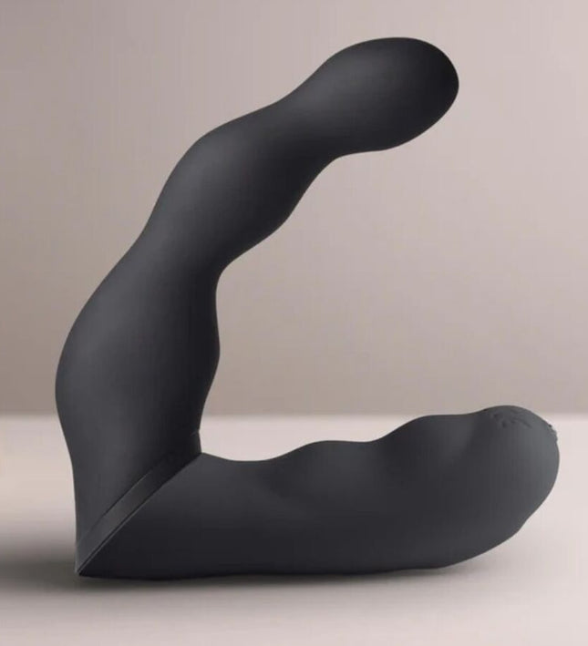 ROCKS-OFF - BLACK PROSTATE AND ANAL VIBRATOR ADAPTER