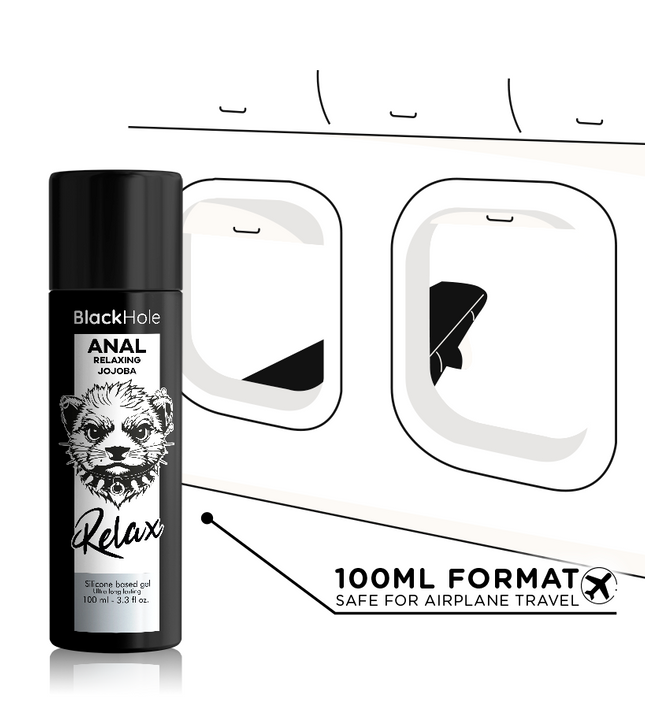 BLACK HOLE - ANAL RELAXING JOJOBA RELAX SILICONE BASE 100 ML
