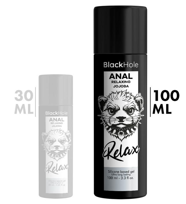 BLACK HOLE - ANAL RELAXING JOJOBA RELAX SILICONE BASE 100 ML