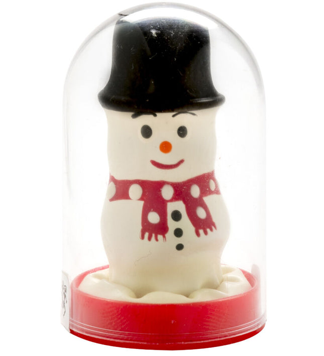 CONDOMERIE - HANDPAINTED NOVELTY CONDOMS SNOWMAN
