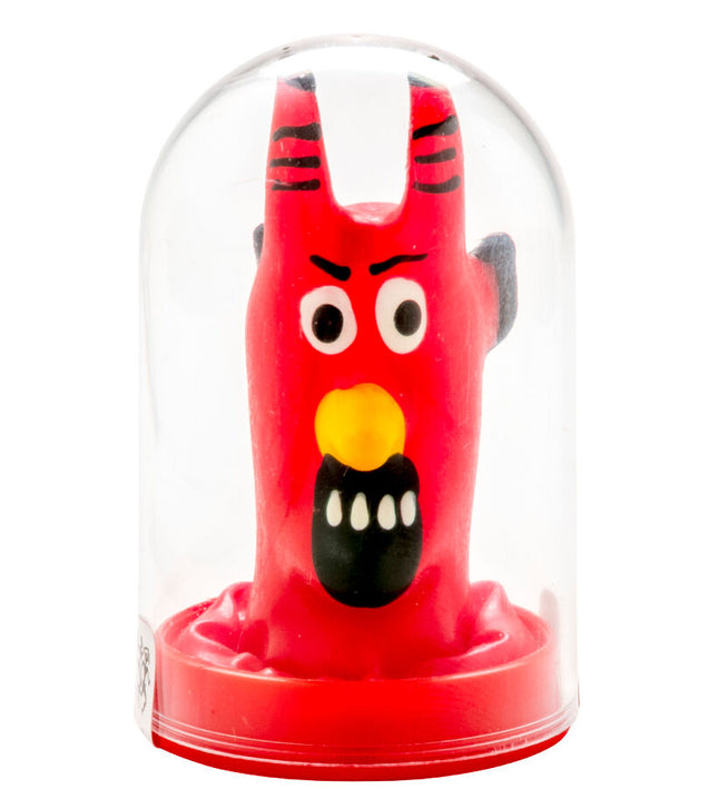 CONDOMERIE - HANDPAINTED NOVELTY CONDOMS RED DEVIL
