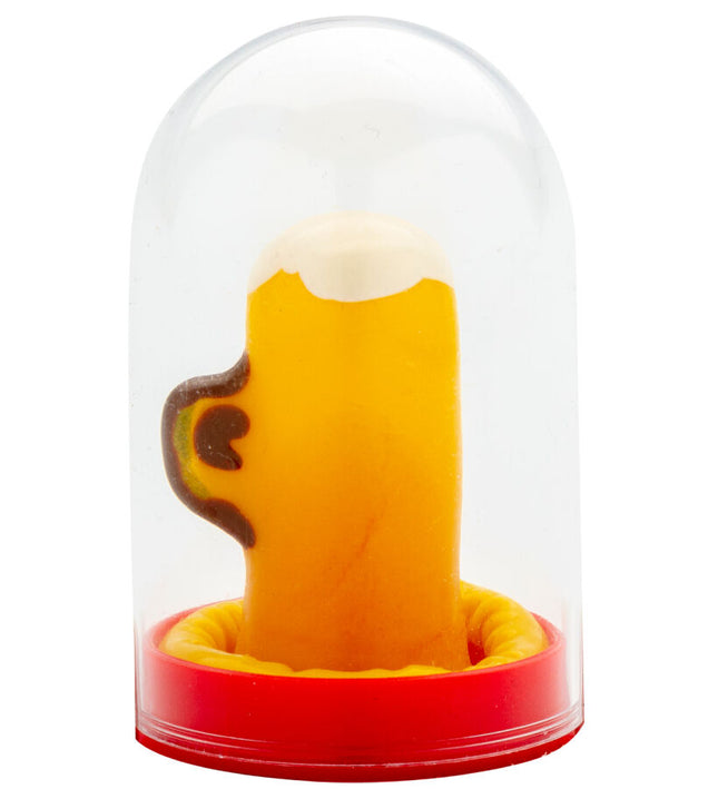 CONDOMERIE - HANDPAINTED NOVELTY CONDOMS GLASS OF BEER