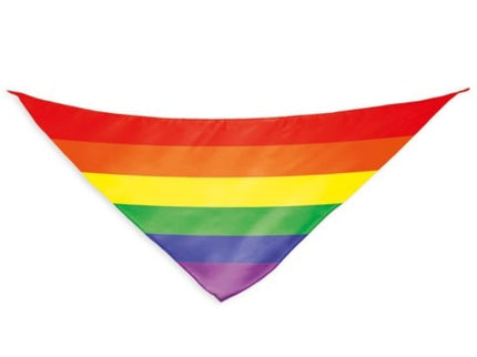PRIDE - RAINBOW FLAG TRIANGULAR COTTON SCARF