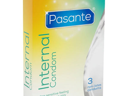 PASANTE - INTERNAL CONDOM NON-LATEX 3 UNITS