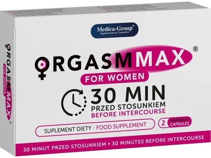 MEDICA GROUP - ORGASM MAX FOR WOMEN 2 CAPSULES