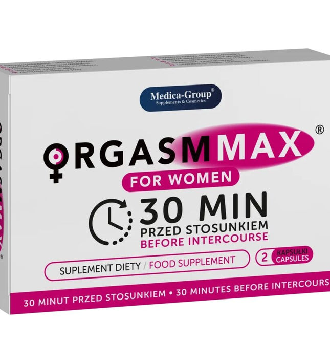 MEDICA GROUP - ORGASM MAX FOR WOMEN 2 CAPSULES