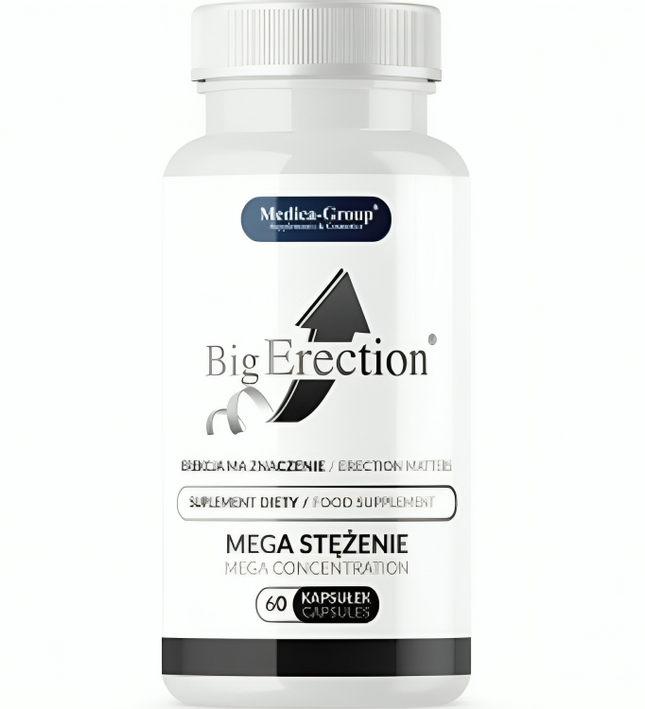 MEDICA GROUP - BIG ERECTION ENHANCER FOR MEN 60 CAPSULES