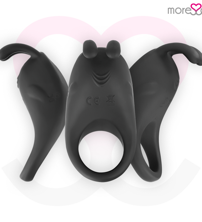 MORESSA - BRAD PREMIUM SILICONE RECHARGEABLE BLACK