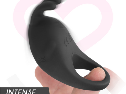 MORESSA - BRAD PREMIUM SILICONE RECHARGEABLE BLACK