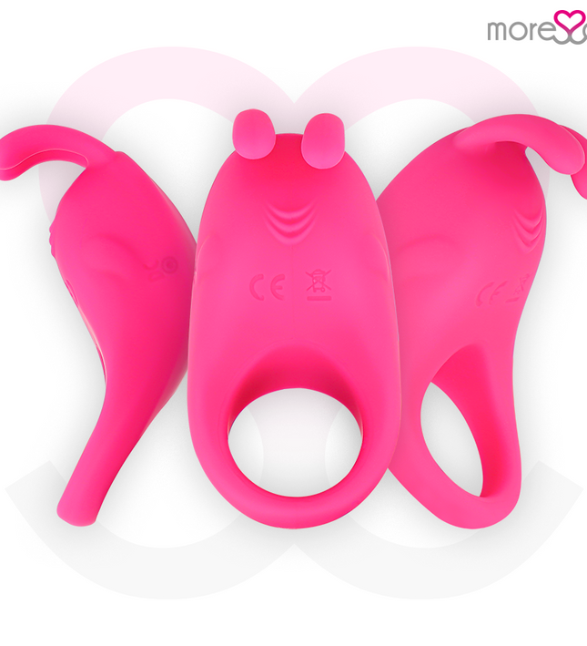 MORESSA - BRAD PREMIUM SILICONE RECHARGEABLE PINK