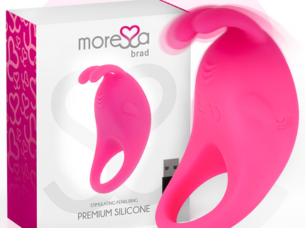 MORESSA - BRAD PREMIUM SILICONE RECHARGEABLE PINK