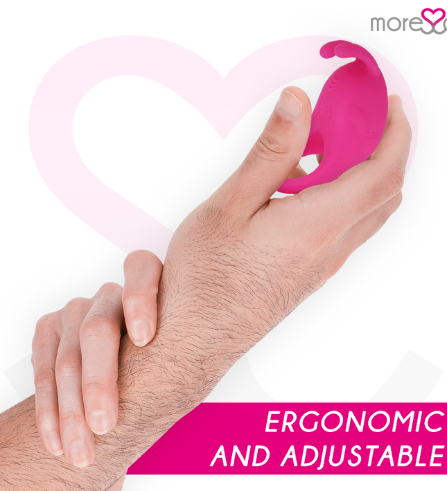 MORESSA - BRAD PREMIUM SILICONE RECHARGEABLE PINK