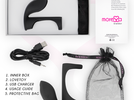 MORESSA - BRANDON VIBRATOR RING WITH COVER