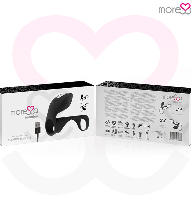 MORESSA - BRANDON VIBRATOR RING WITH COVER