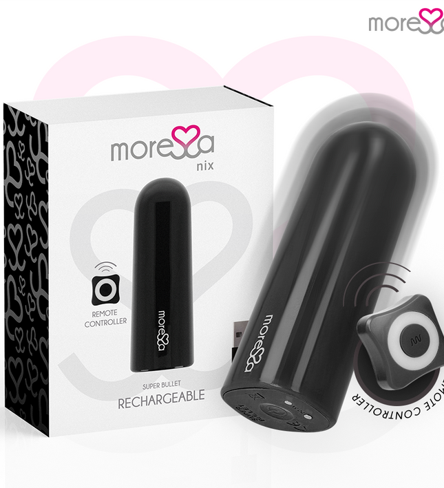 MORESSA - NIX VIBRATOR REMOTE CONTROL BLACK
