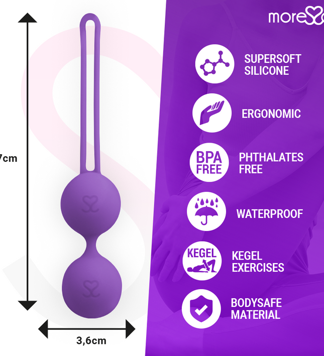 MORESSA - OSIAN THREE PREMIUM LILAC SILICONE
