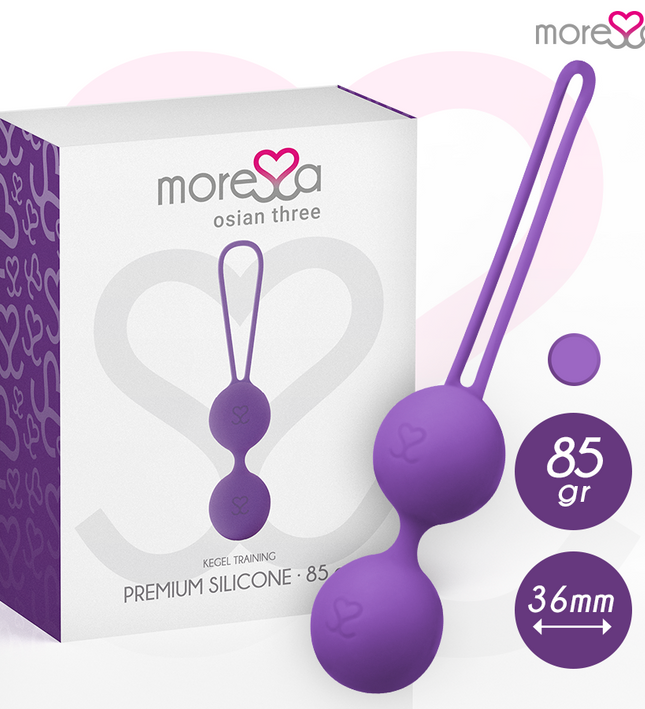 MORESSA - OSIAN THREE PREMIUM LILAC SILICONE
