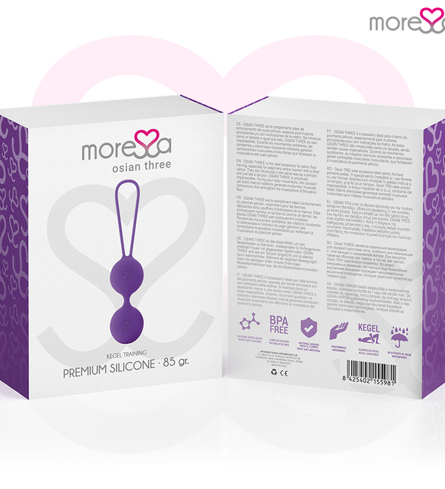 MORESSA - OSIAN THREE PREMIUM LILAC SILICONE