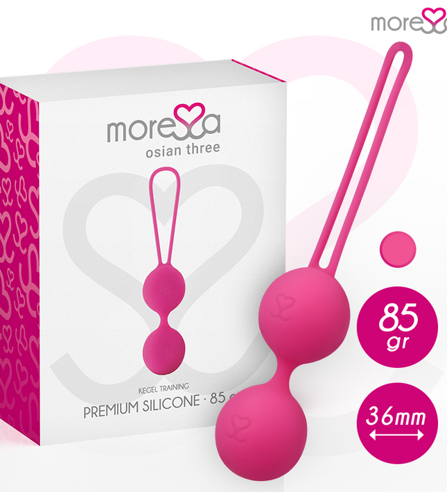 MORESSA - OSIAN THREE PREMIUM SILICONE PINK