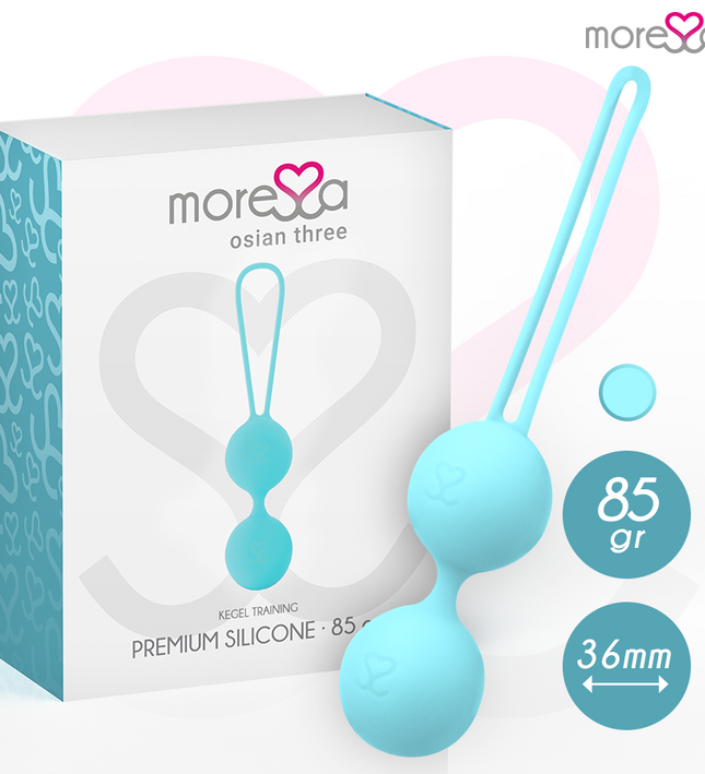 MORESSA - OSIAN THREE PREMIUM TURQUOISE SILICONE