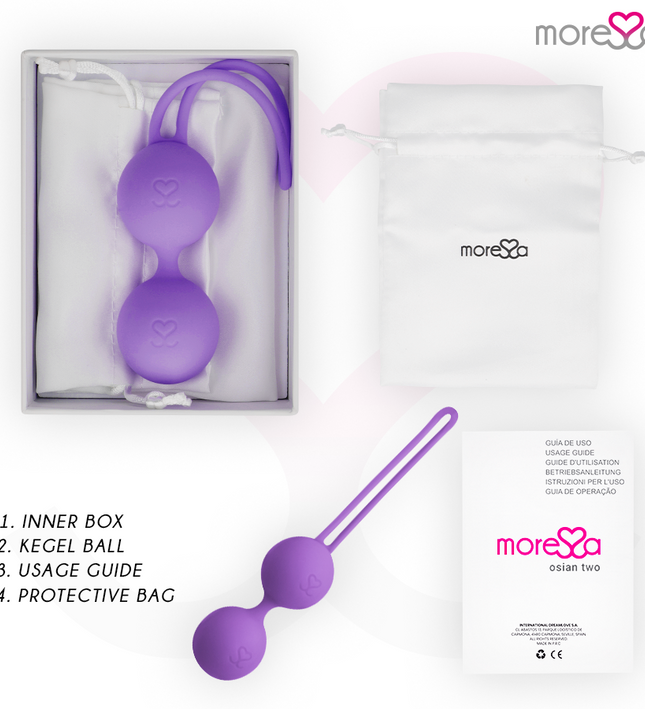 MORESSA - OSIAN TWO PREMIUM LILAC SILICONE