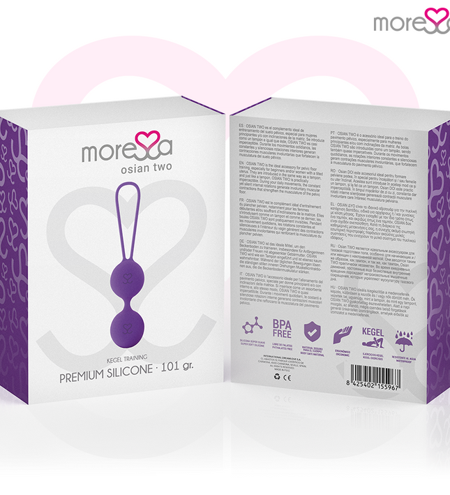 MORESSA - OSIAN TWO PREMIUM LILAC SILICONE